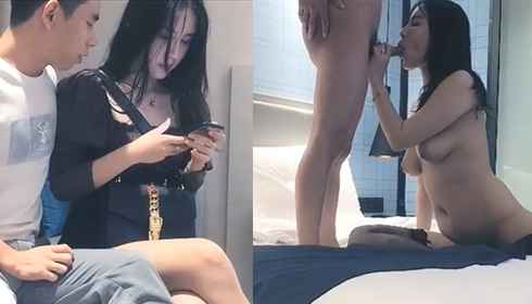 名不虚传的高颜值外围妹～到了现场还多要小费，那得在床上加倍讨回来！海报剧照
